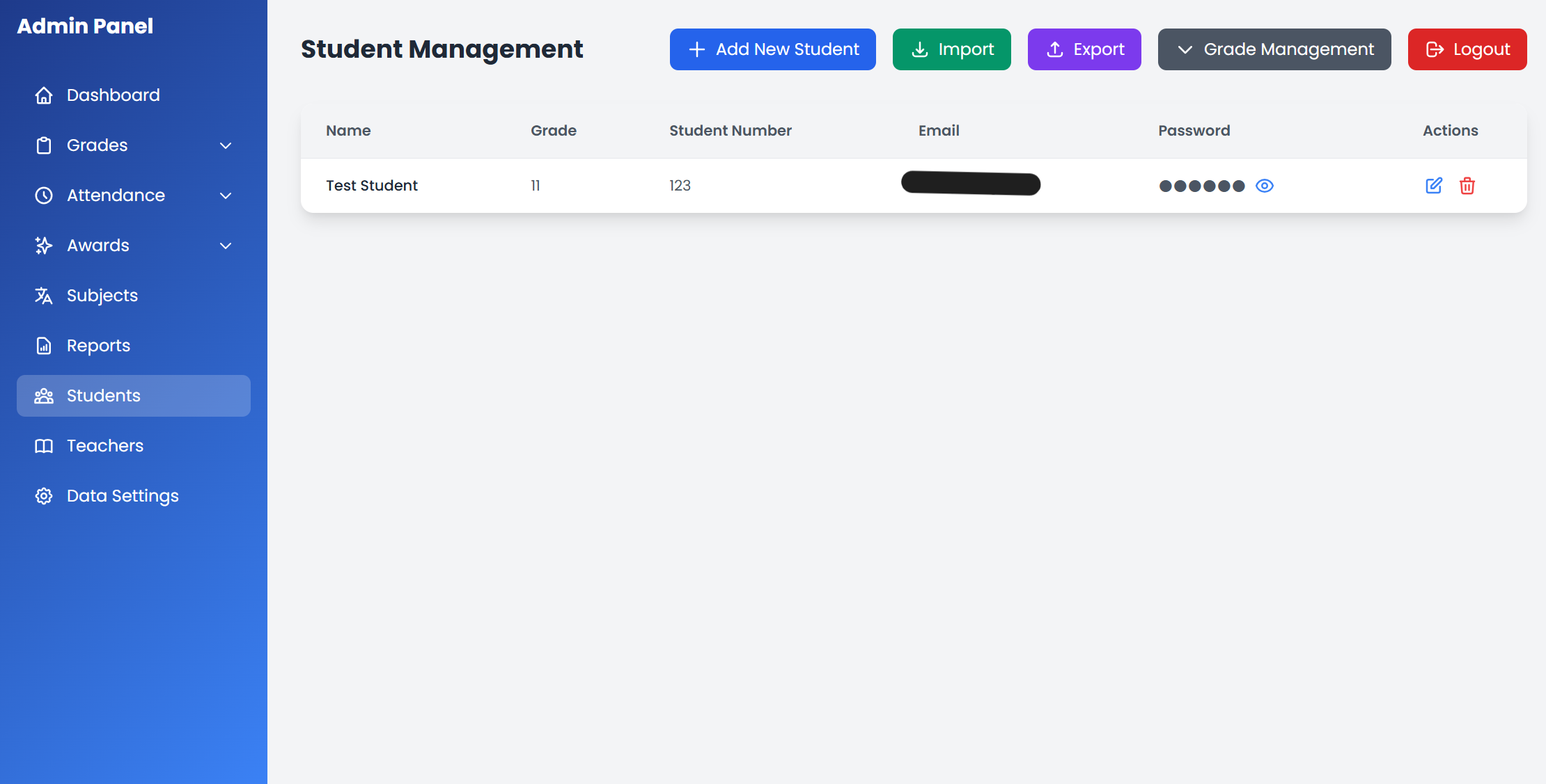 Student Management